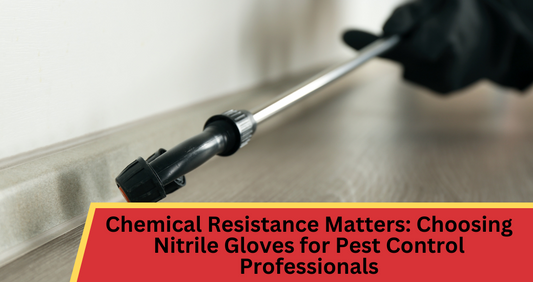 Chemical Resistant Gloves Matter: Choosing Nitrile Gloves for Pest Control Professionals