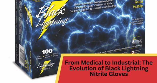 From Medical to Industrial: The Evolution of Black Lightning Nitrile Gloves