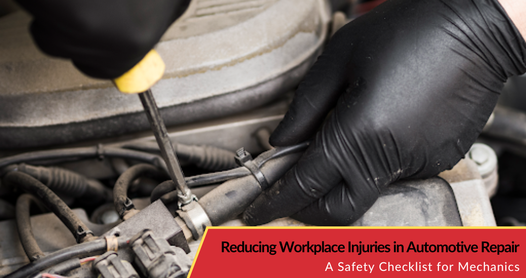 Auto Shop Injuries Protecting Mechanics from Injuries with Heavy-Duty Nitrile Gloves: A S ...