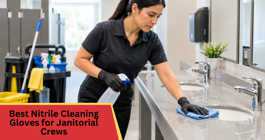 Best Nitrile Cleaning Gloves for Janitorial Crews