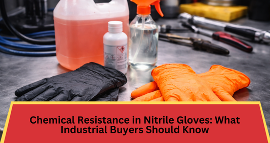 Chemical Resistance in Nitrile Gloves: What Industrial Buyers Should Know