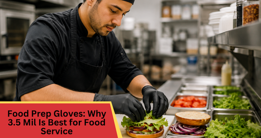 Food Prep Gloves: Why 3.5 Mil Is Best for Food Service