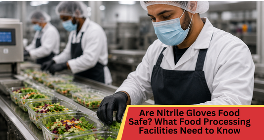 Food Safe Gloves: Nitrile vs. Latex vs. Vinyl