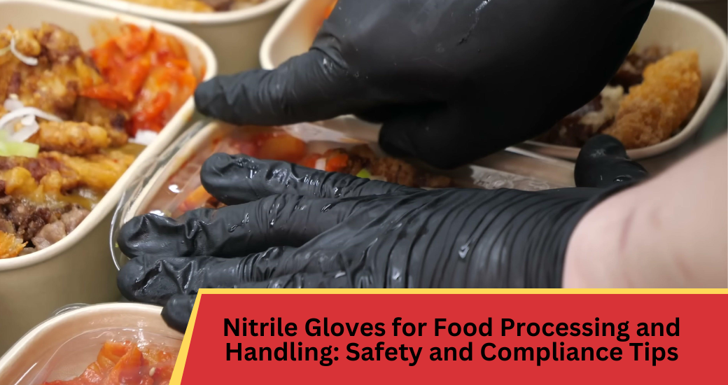 Nitrile Gloves for Food Processing and Handling: Safety and Compliance Tips