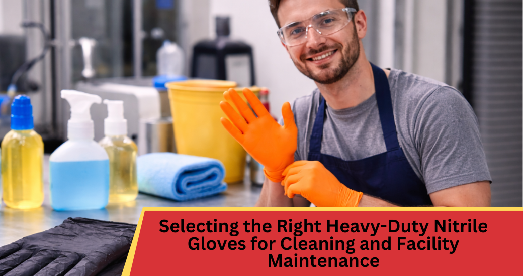 Selecting the Right Heavy-Duty Nitrile Gloves for Cleaning and Facility Maintenance