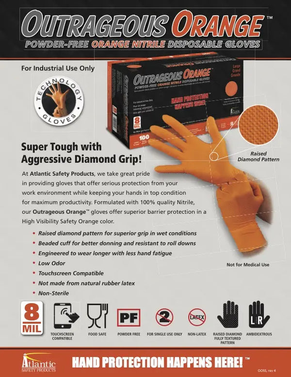 Outrageous Orange Spec Sheet