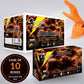 Orange Lightning Gloves - 1000 Orange Nitrile Gloves per Case